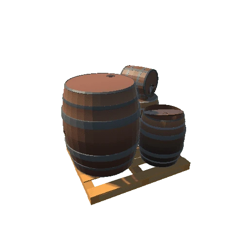 Large Pallet of Barrels
